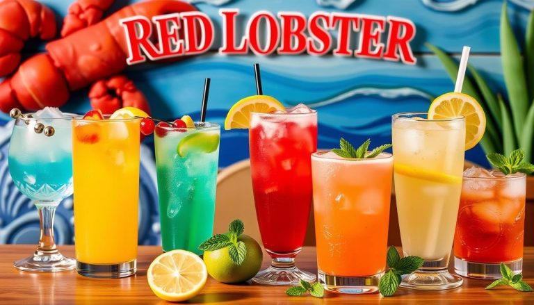 Red Lobster Beverages Menu