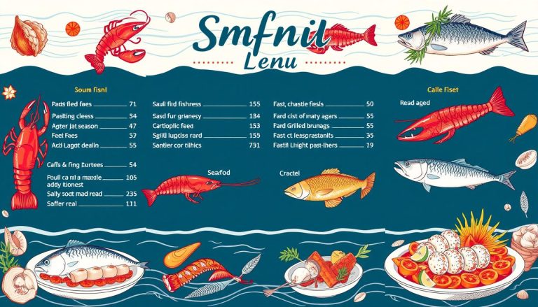 Red Lobster Fish Menu