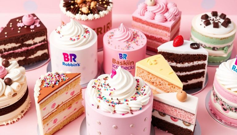 baskin robbin cake menu