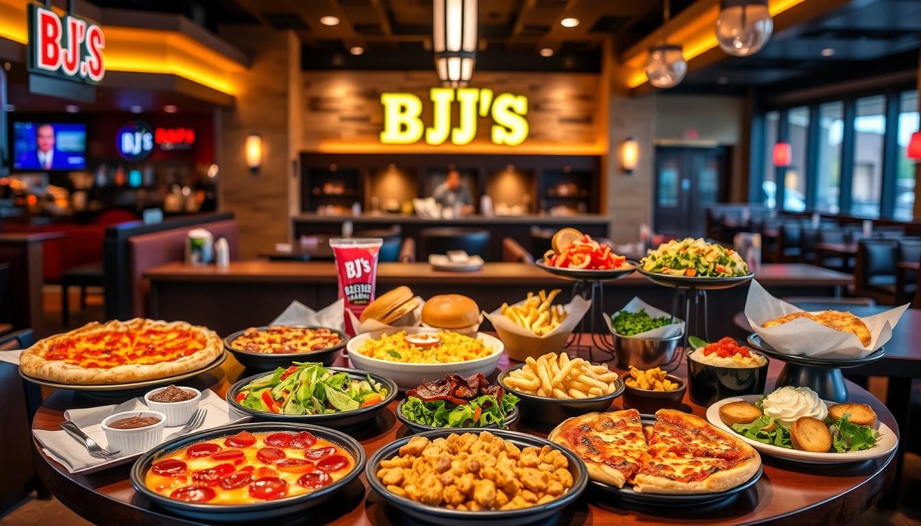 bj's menu with prices