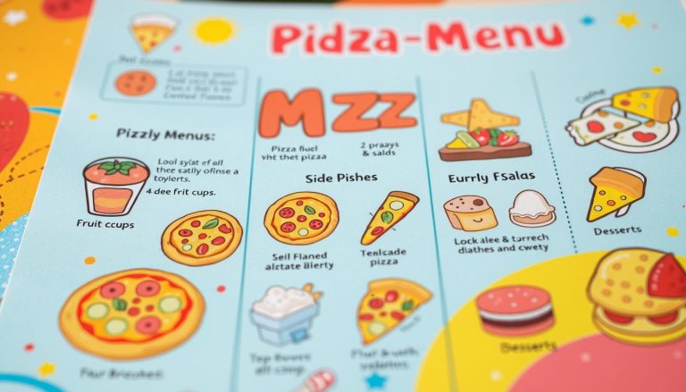 blaze pizza kids menu