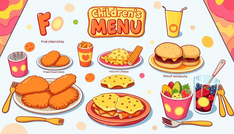 bojangles kids menu