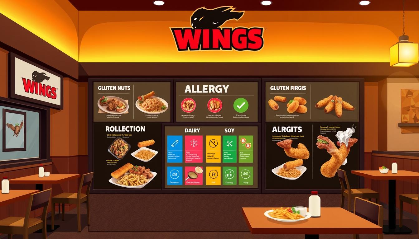 buffalo wild wings allergy menu