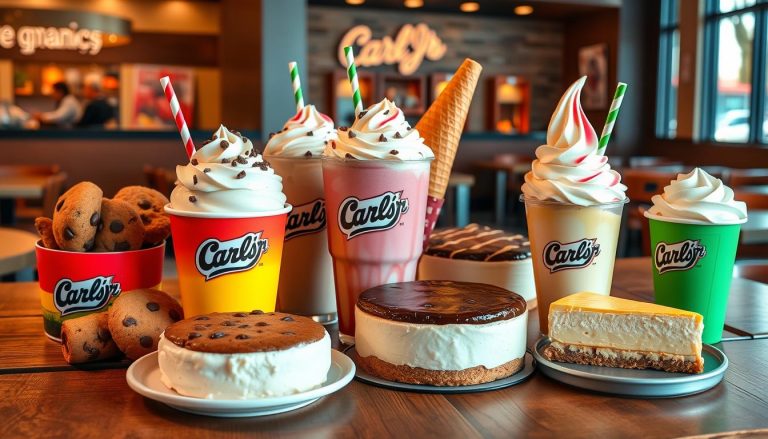 carl's jr dessert menu