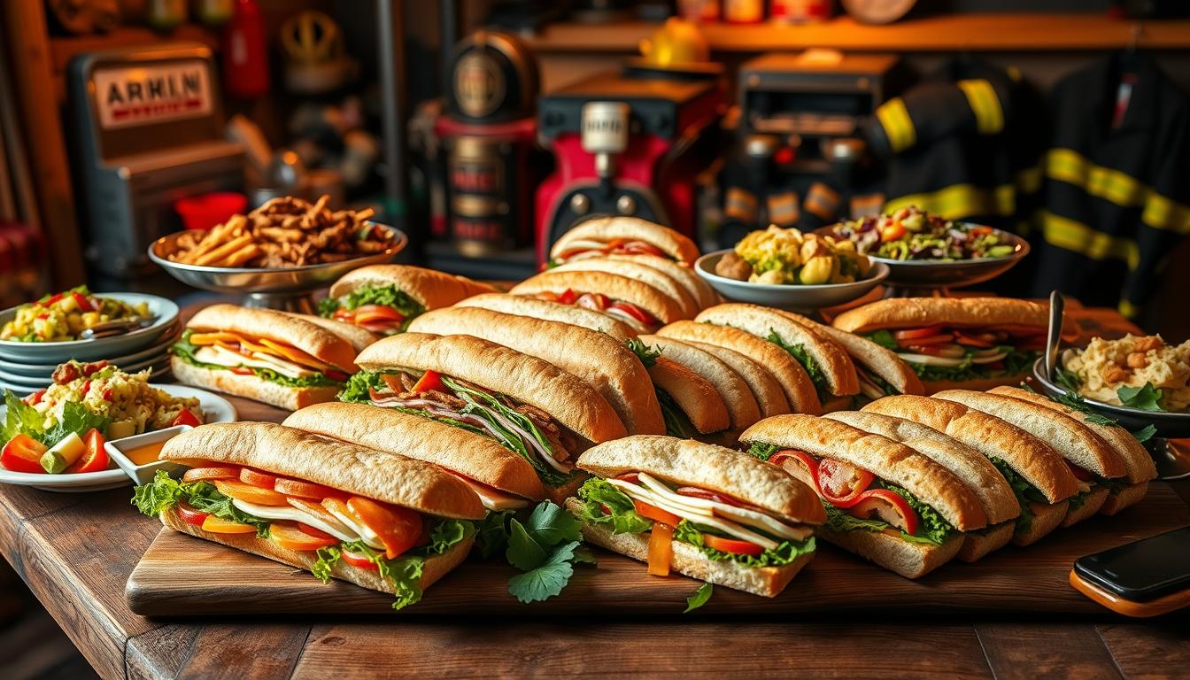 firehouse sub catering menu