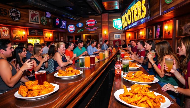 hooters happy hour menu