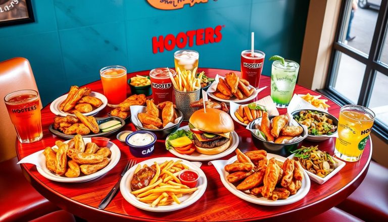 hooters lunch special menu