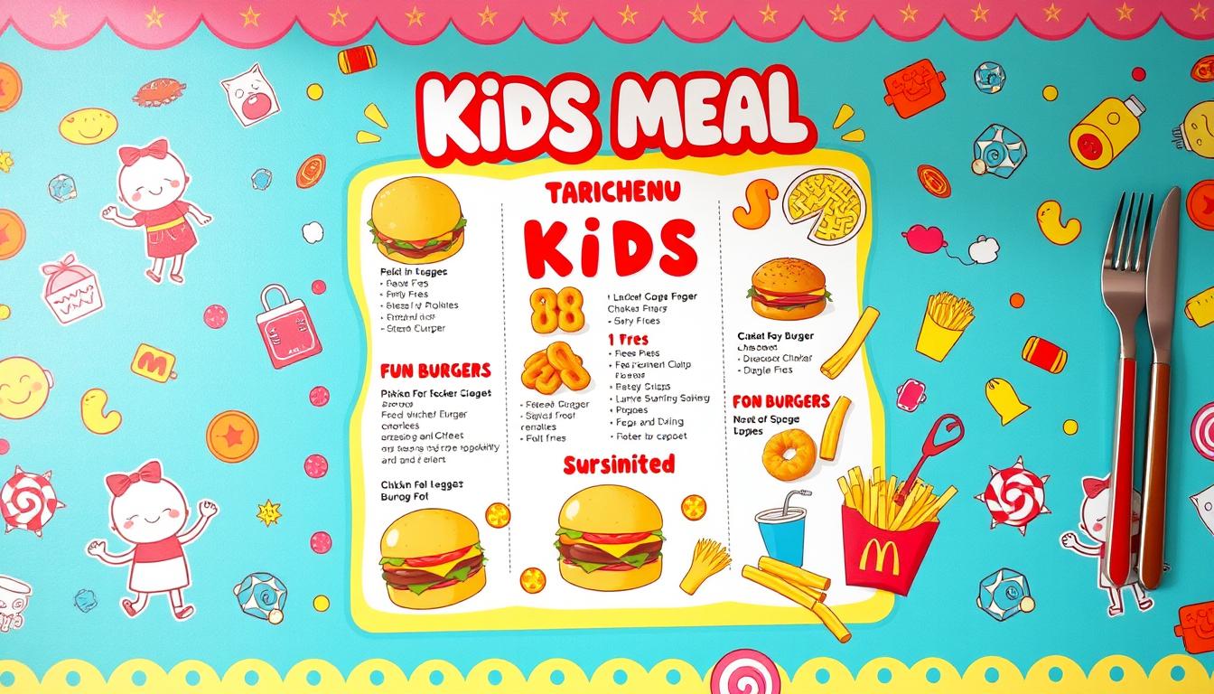 jack in the box kids menu