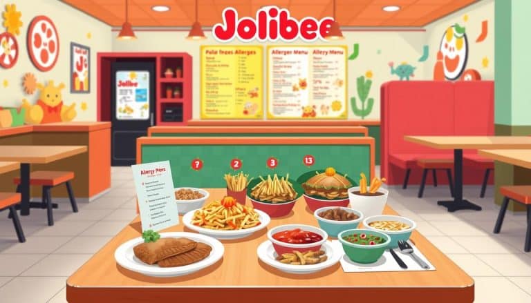 jollibee allergy menu