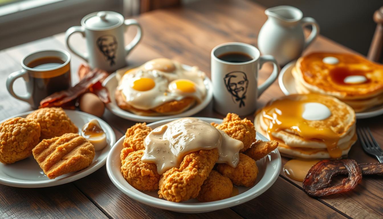 kfc breakfast menu