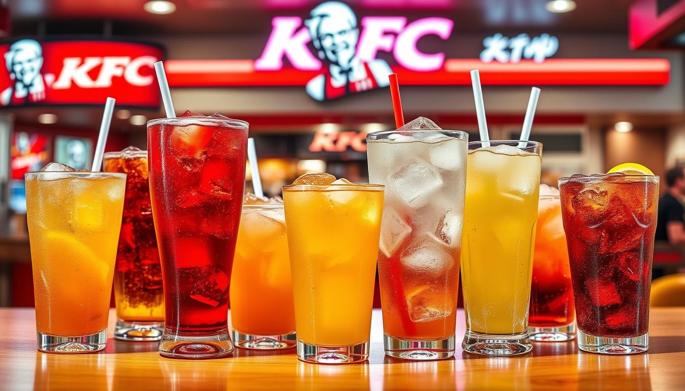 kfc drinks menu