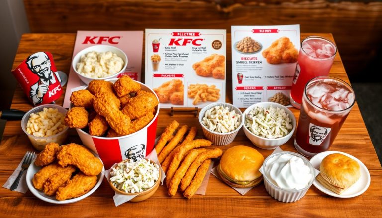 kfc menu with prices