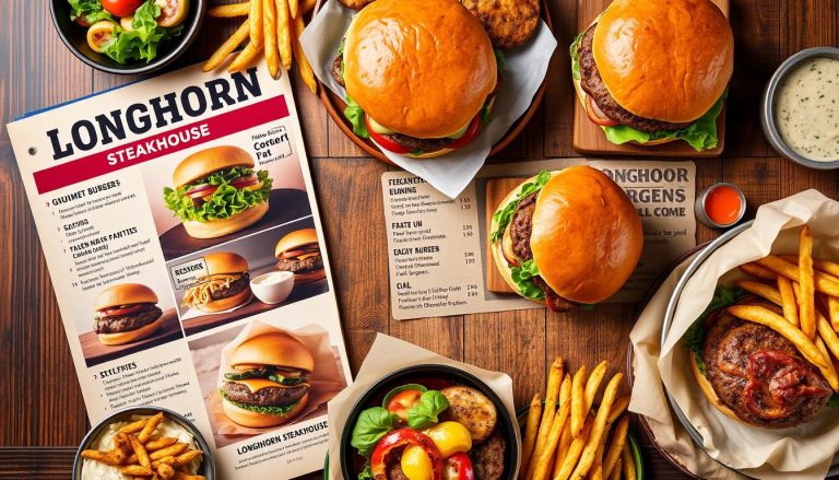 longhorn steakhouse burger menu