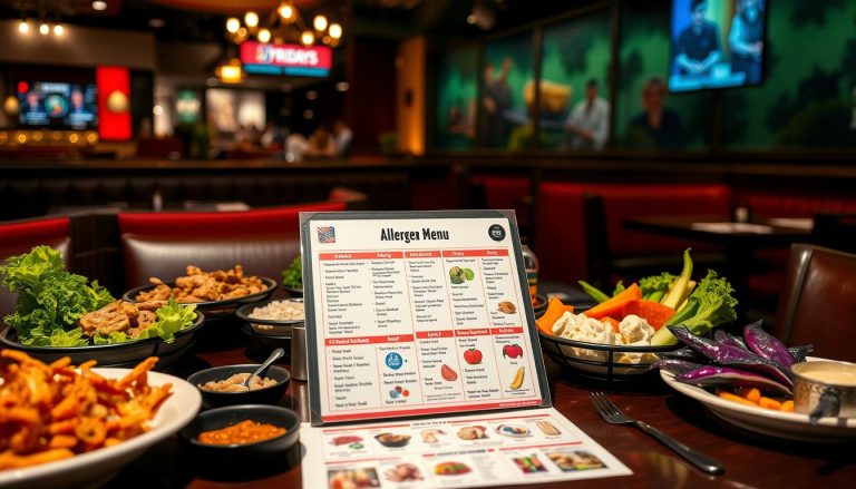 tgi fridays allergen menu