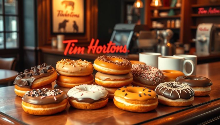 tim hortons donut menu