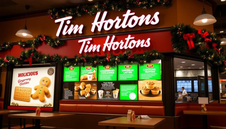 tim hortons holiday menu