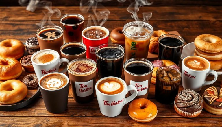 tim hortons menu