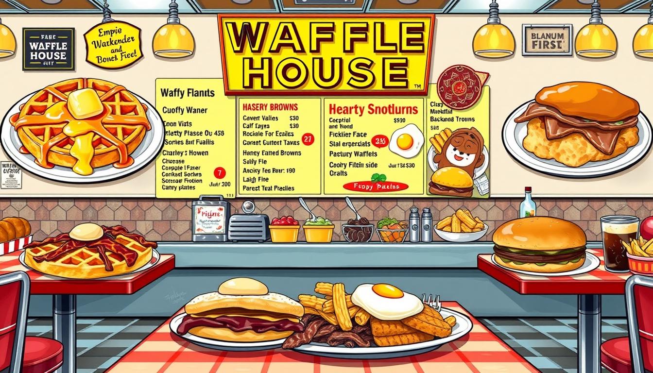 waffle house full menu