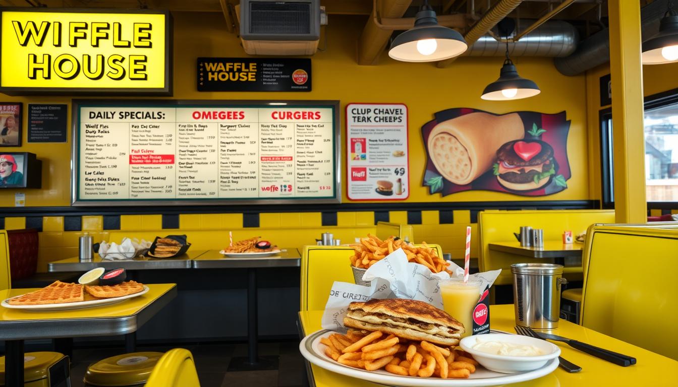 waffle house lunch menu