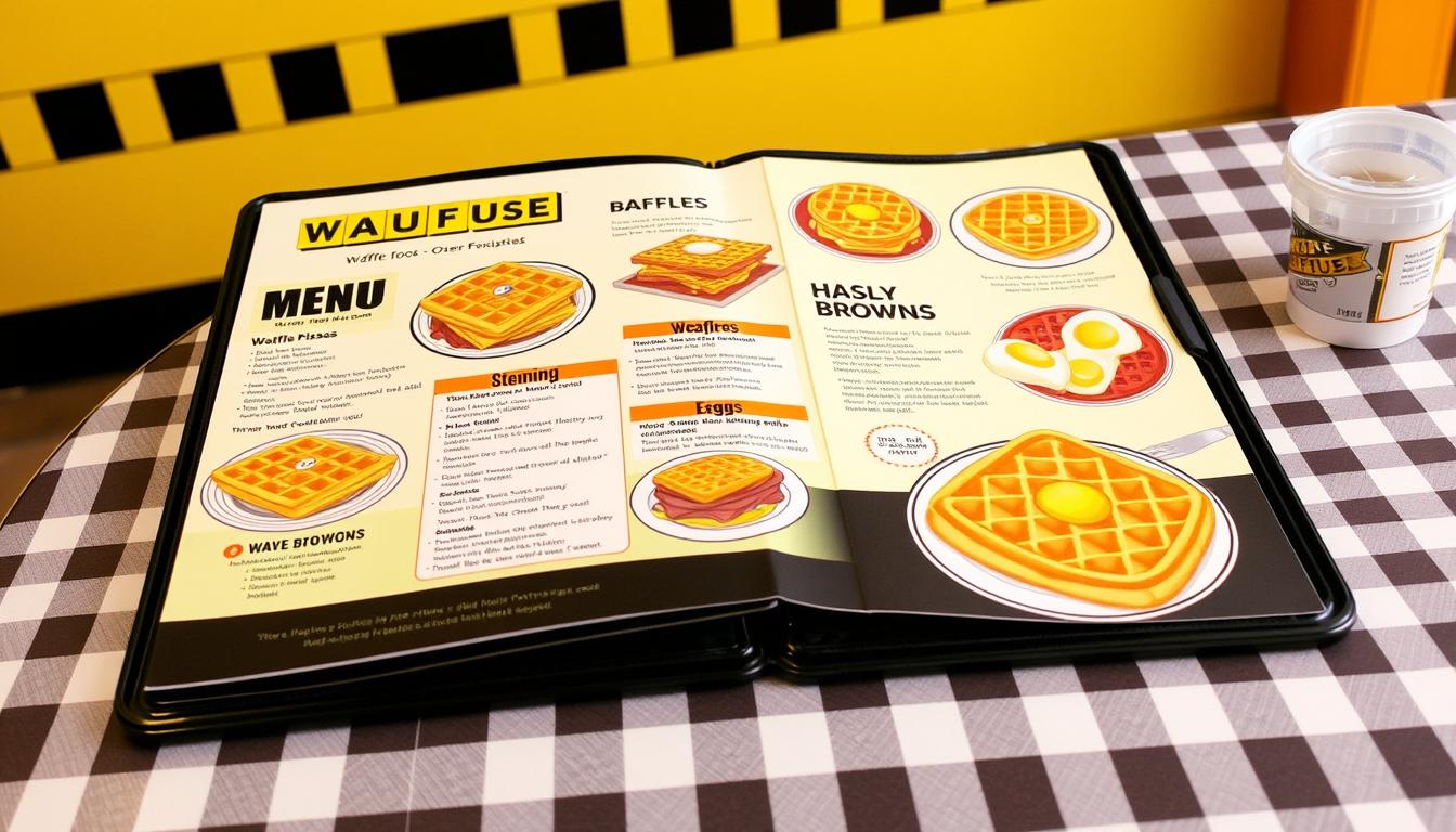 waffle house restaurant menu