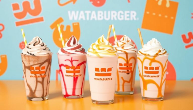 whataburger shakes menu