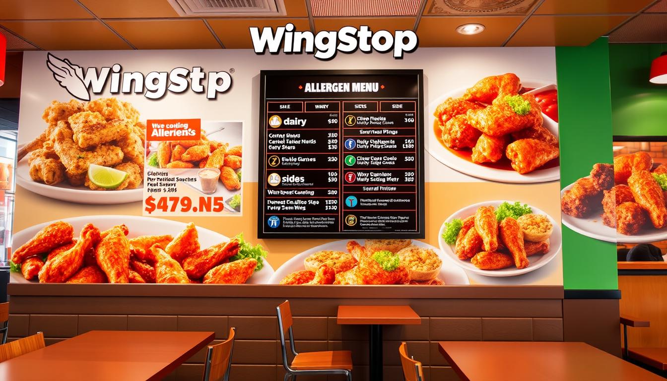 wingstop allergen menu