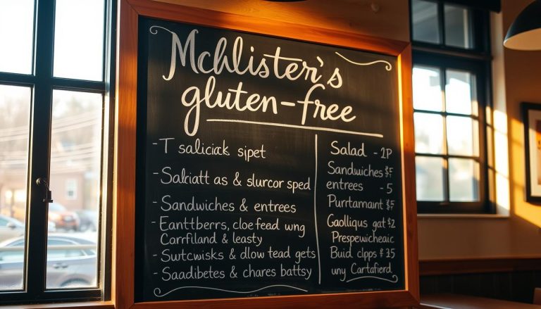 mcalister's gluten free menu