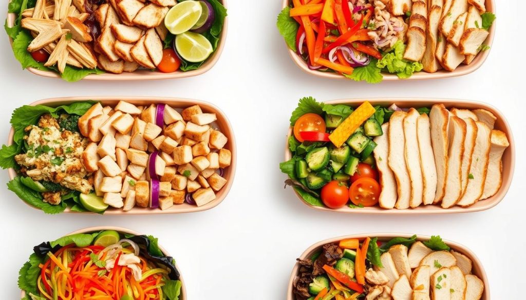 Subway protein bowls